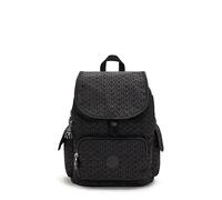 Kipling City Pack - Mochila pequeña para mujer, ligera, versátil, mochila escolar de nailon, Firma Emb, 10.8''L x 13.3''H x 7.5''D, City Pack - Mochila pequeña para mujer, ligera, versátil, mochila