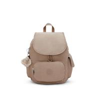 Kipling City Pack S Backpack, Lightweight Small Daypack with Multiple Pockets, Adjustable Straps & Compact Everyday Travel Backpack - Tan Beige