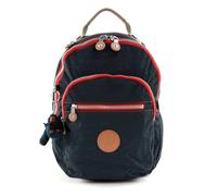 Kipling Clas Seoul S Mochila Pequeña, True Navy Combo (Azul)