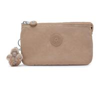 Kipling Creativity L Estuche, Estuche Organizador Grande Ligero con Cierre de Cremallera & Compartimentos Múltiples, Versátil Bolsa de Cosméticos & Accesorios de Viaje Diaria - Tan Beige
