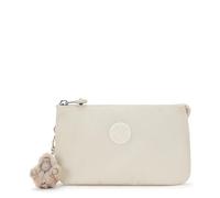 Kipling Creativity L Monedero Grande, Bolsas, Estuches, Beige Pearl (Blanco)