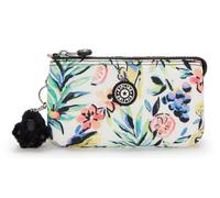 Kipling Creativity L Monedero Grande, Bolsas, Estuches, Cocktail Floral (Naranja)