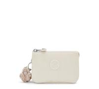Kipling Creativity S Bolso Pequeño, Bolsas, Estuches, Beige Pearl (Blanco)