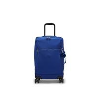 Kipling Darcey Up S Wheeled Travel Bag, Lightweight Small Cabin Luggage with Telescopic Handle, Durable Wheels & Multiple Compartments, Compact Travel Suitcase - Blazing Blue