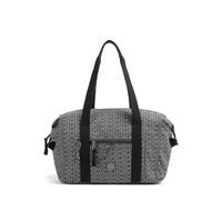 Kipling Denim Love Casual Art Bolsa shopping gris, algodón, mujer