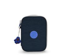 Kipling Estuche Azul para 100 bolígrafos para Mujer, True Block, 8.25''L x 6''H x 2''D, Kipling Bolsa de cosméticos para 100 bolígrafos para Mujer