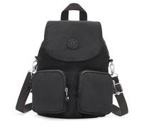 Kipling Firefly Up Mochila Pequeña (Convertible en Bandolera), Black Noir (Negro)