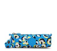 Kipling Freedom, Estuche Mediano Mono Incluido, 6.5 x 22 x 6.5 cm, Leopard Floral