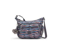 Kipling Gabbie S Bolso Bandolera, Bolso Pequeño-Mediano Ligero con Bolsillos con Cremallera Múltiples, Correa Ajustable & Resistente Bolsa de Viaje Diaria - Mineral Stripes