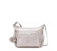 Kipling Gabbie S, Bolso de hombro Mujer, Talla Única, Brillo metálico, Talla única