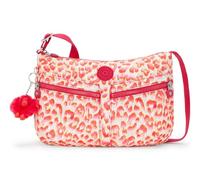 Kipling Izellah Bandolera Mediana, Latin Cheetah (Rojo)