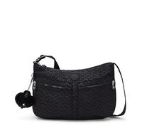 Kipling Izellah Bandolera Mediana, Signature Emb (Negro)