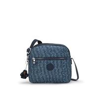 Kipling Keefe - Bolso cruzado estampado, Hilos medianoche, Talla única