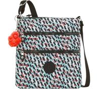 Kipling Keiko - Bolso cruzado para mujer (paquete de 1), Estampado abstracto, 8.25''L x 9''H x 0.75''D