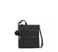 Kipling Keiko - Mini bolso cruzado para mujer, bolso ligero y ajustable, correa de hombro duradera, Negro negro, 8"L x 9"H x 1.25"D, Keiko - Mini bolso cruzado para mujer, bolso ligero y ajustable