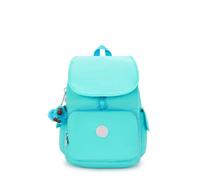 Kipling Mochila City Pack para mujer, Poppy Aqua, 12.5''L x 14.5''H x 7.25''D, Kipling Mochila City Pack para mujer