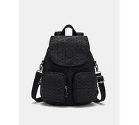 Kipling Mochila Firefly Up de nylon con print geométrico en negro. Negro Variante única