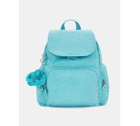 Kipling Mochila pequeña con correas ajustables. Turquesa