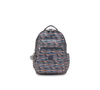 KIPLING Mochila 'Seoul' azul cian / azul oscuro / malva / naranja One Size EUR