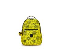 KIPLING Mochila 'Seoul Lap' amarillo / negro One Size amarillo / negro