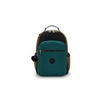 Kipling Seoul Mochila Grande, Black Khaki Bl (Negro)