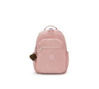 Kipling Mochila de día Basic Seoul 44 cm con compartimento para portátil rosa
