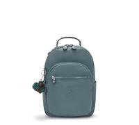 Kipling Mochila Seoul S para mujer, Tonal de aloe claro, 10.5''L x 13.75''H x 6.75''D, Kipling Mochila Seoul S para mujer