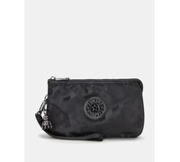 Kipling Monedero extra grande en negro con asa corta. Negro