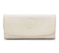 Kipling Money Land Billetera Grande, Beige Pearl (Blanco)