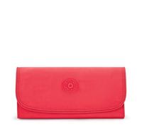 Kipling Money Land - Cartera a presión, Rojo Escape, 7.25''L x 4''H x 1.25''D
