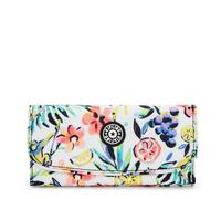Kipling Money Land PRT - Cartera para mujer, Cóctel floral, 7.25''L x 4''H x 1.25''D