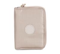 Kipling Money Love Billetera Mediana, Metallic Glow (Plata)