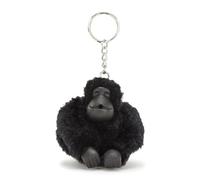 Kipling Monkeyclip M Llavero Mediano con Forma de Mono, Colgadores para Monos, Black Noir (Negro)