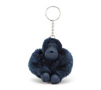 Kipling Monkeyclip M Llavero Mediano con Forma de Mono, Colgadores para Monos, Blue Bleu 2 (Azul)