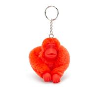 Kipling MONKEYCLIP M Llavero mediano con forma de mono, colgadores para monos, Lounge Wine (Rojo)