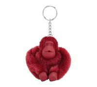 Kipling Monkeyclip M, Llavero para Mujer, Talla única, Funky Red