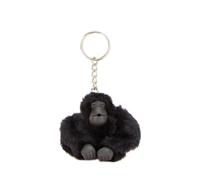 Kipling Monkeyclip S Llavero con Forma de Mono Pequeño, Black Noir, Negro