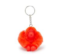 Kipling MONKEYCLIP S Llavero pequeño con forma de mono, colgadores de monos/llaveros, Lounge Wine (Rojo)