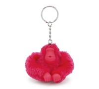 Kipling MONKEYCLIP S Llavero pequeño con forma de mono, colgadores de monos/llaveros, Resort Pink (Rosa)