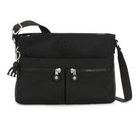 Kipling New Angie Bandolera Pequeña, Black Noir (Negro)