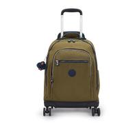 Kipling New ZEA Mochila Grande con Ruedas, Treasure Green (Green)