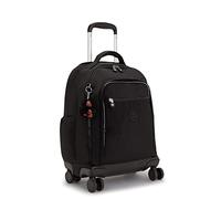 Kipling New Zea Mochila Grande con Ruedas, True Black (Negro)