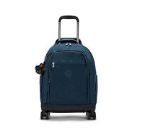 Kipling NEW ZEA Mochila grande con ruedas, True Blue Tonal (Azul)