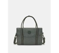 Kipling Portadocumentos pequeño en tono verde con compartimento para portátil. Verde