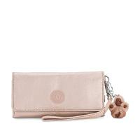 Kipling Rubi - Cartera grande con correa de cuarzo metálico, Cuarzo Metálico