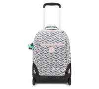 Kipling Sari, Mochila grande con Ruedas, Rosa (Geo Shell)