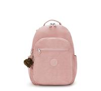 Kipling Mochila de día Basic Seoul 44 cm con compartimento para portátil rosa