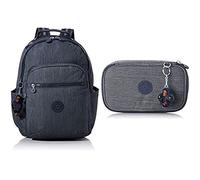 Kipling Seoul, Mochila con Protección Para Portátil 15", Impermeable, 44 cm, 27 L, 0.65 kg