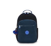 Kipling Seoul - Mochila para ordenador portátil de 15 pulgadas, duradera, con correas acolchadas para los hombros, mochila protectora integrada para mujer, Bloque Verdad, 12.75''L x 17.25''H x 8''D