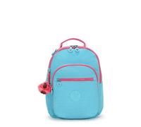 Kipling Seoul S Bts - Mochila para mujer (paquete de 1), Combo Blue Sea, 10''L x 13.75''H x 6.25''D, Seoul - Mochila para tablet (duradera, con funda para tableta)
